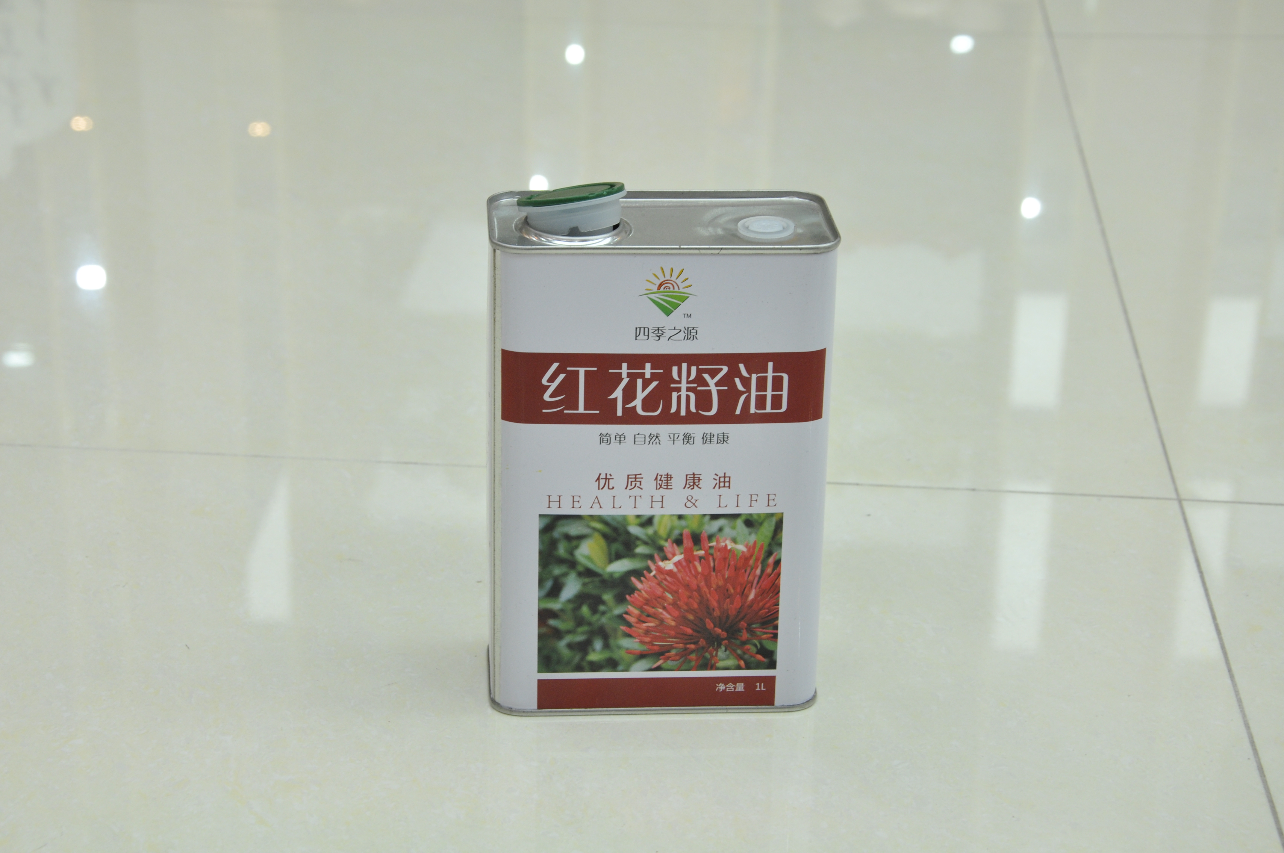 新疆紅花籽油鐵罐 紅花籽油金屬包裝桶 新疆食用油鐵罐